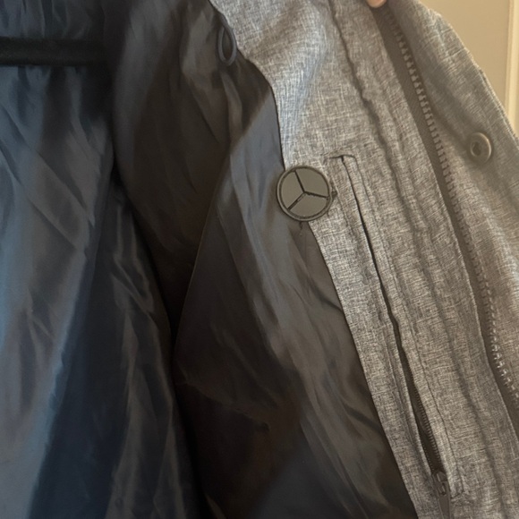 Men's Blue/Gray Puffer Jacket - Picture 8 of 10